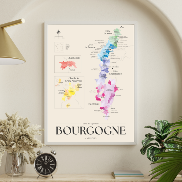 Cartes des Vins - Bourgogne